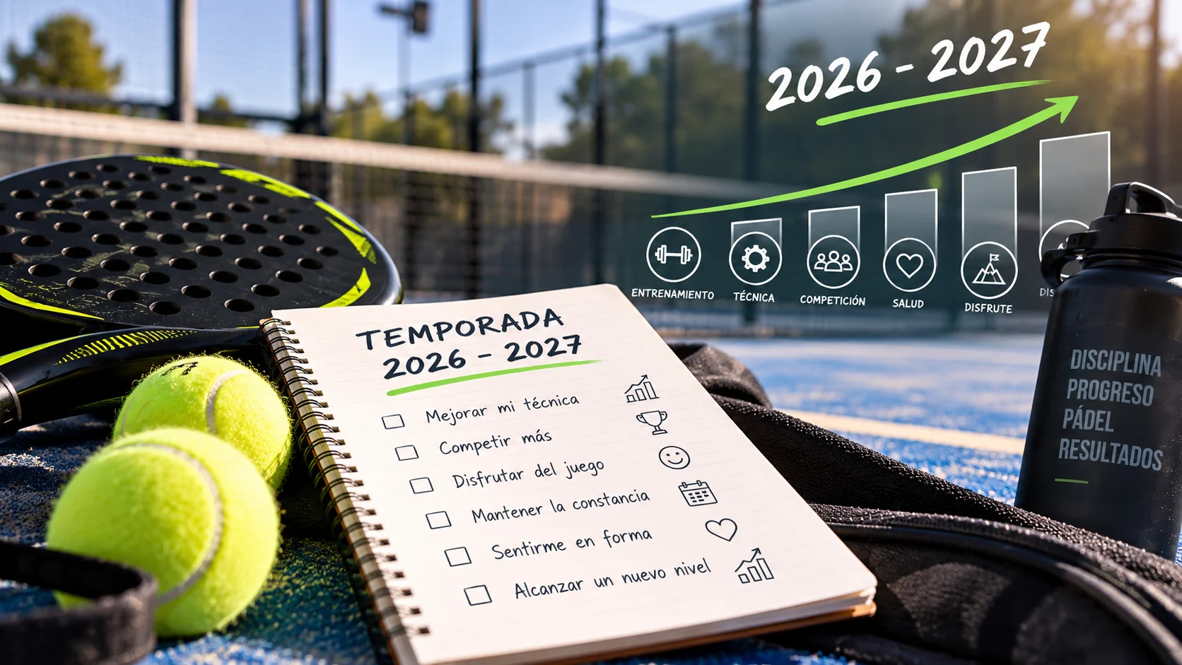Objetivos temporada padel 2026-2027